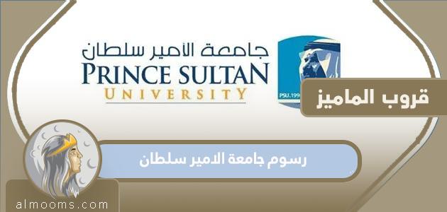 كم رسوم جامعة الامير سلطان 2023